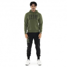 Leone Tuta Sportiva Con Cappuccio Big Logo Verde Uomo