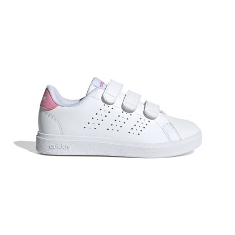Adidas Advantage Base 2.0 Cf Ps Bianco Rosa - Sneakers Bambina