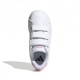 Adidas Advantage Base 2.0 Cf Ps Bianco Rosa - Sneakers Bambina