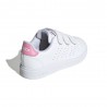 Adidas Advantage Base 2.0 Cf Ps Bianco Rosa - Sneakers Bambina