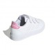 Adidas Advantage Base 2.0 Cf Ps Bianco Rosa - Sneakers Bambina
