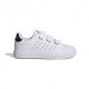Adidas Advantage Base 2.0 Ps Bianco Nero - Sneakers Bambino