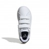Adidas Advantage Base 2.0 Ps Bianco Nero - Sneakers Bambino