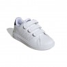 Adidas Advantage Base 2.0 Ps Bianco Nero - Sneakers Bambino