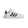 Adidas Grand Court 2.0 El Ps Bianco Nero - Sneakers Bambino