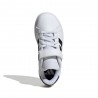 Adidas Grand Court 2.0 El Ps Bianco Nero - Sneakers Bambino