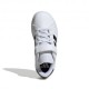 Adidas Grand Court 2.0 El Ps Bianco Nero - Sneakers Bambino