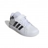 Adidas Grand Court 2.0 El Ps Bianco Nero - Sneakers Bambino