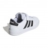 Adidas Grand Court 2.0 El Ps Bianco Nero - Sneakers Bambino