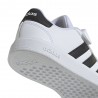 Adidas Grand Court 2.0 El Ps Bianco Nero - Sneakers Bambino