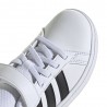 Adidas Grand Court 2.0 El Ps Bianco Nero - Sneakers Bambino