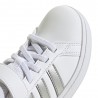 Adidas Grand Court 2.0 El Ps Bianco Argento - Sneakers Bambino