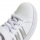 Adidas Grand Court 2.0 El Ps Bianco Argento - Sneakers Bambino