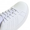 Adidas Advantage Base 2.0 J Gs Bianco Grigio - Sneakers Bambino