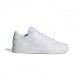 Adidas Advantage Base 2.0 Gs Bianco Bianco - Sneakers Bambino