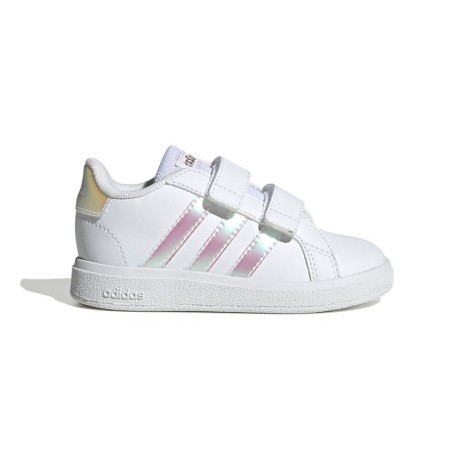 Adidas Grand Court 2.0 Cf I Td Bianco Lilla - Sneakers Bambina