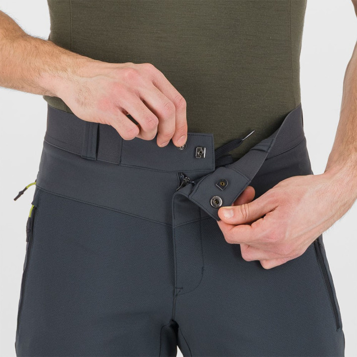 Karpos Pantalone Pietena Woodl Gray Nero Uomo