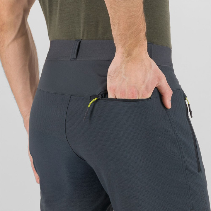 Karpos Pantalone Pietena Woodl Gray Nero Uomo