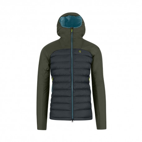 Karpos Giacca Sass D'Ortiga Hoodie Woodl Gray Deep Depths Uomo