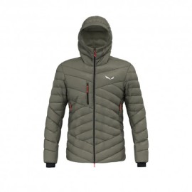 Salewa Giacca Piuma Ortles Medium 3 Rds Faded Verde Uomo
