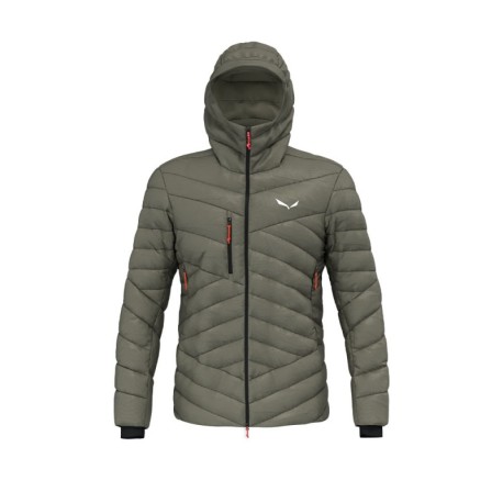 Salewa Giacca Piuma Ortles Medium 3 Rds Faded Verde Uomo