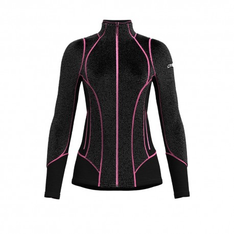 Crazy Maglia Maniche Lunghe Exit Extrafleece Bluberry Donna