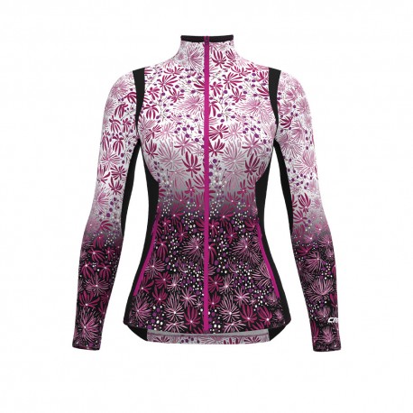 Crazy Maglia Maniche Lunghe Wonder Magic Night Flower Donna