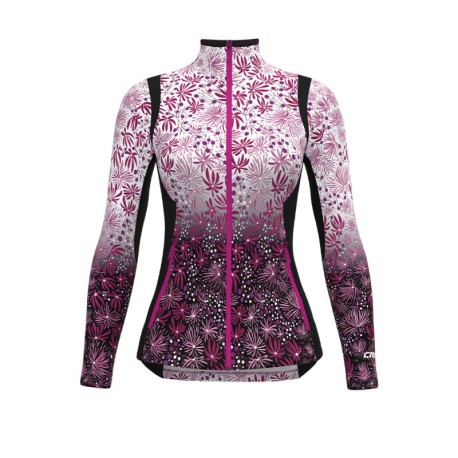 Crazy Maglia Maniche Lunghe Wonder Magic Night Flower Donna