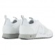 Ea7 Emporio Armani Laces Bianco Argento - Sneakers Donna