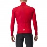 Castelli Maglia Ciclismo Entrata Thermal Rich Rosso Nero Uomo