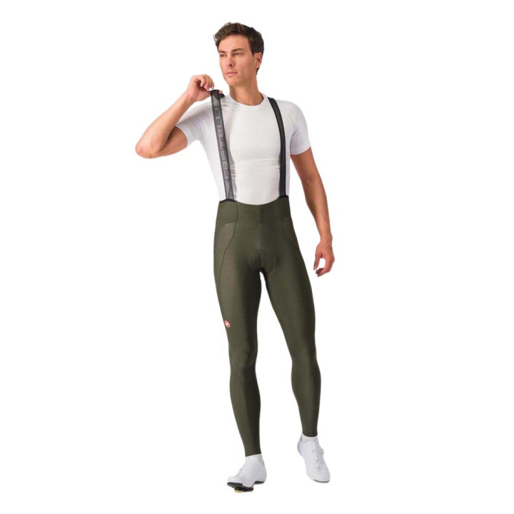 Castelli Salopette Ciclismo Espresso Deep Verde Uomo
