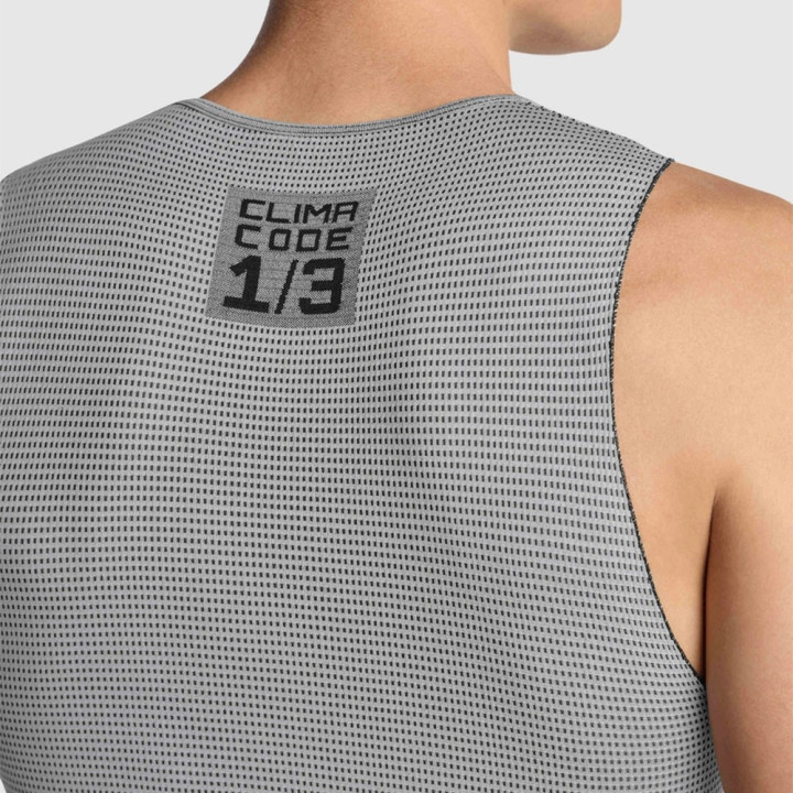 Assos Canotta Ciclismo Summer Ns Skin Layer Grigio Series Uomo