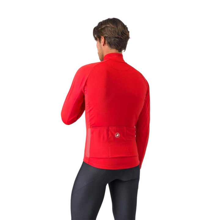 Castelli Giacca Ciclismo Competizione Red Uomo