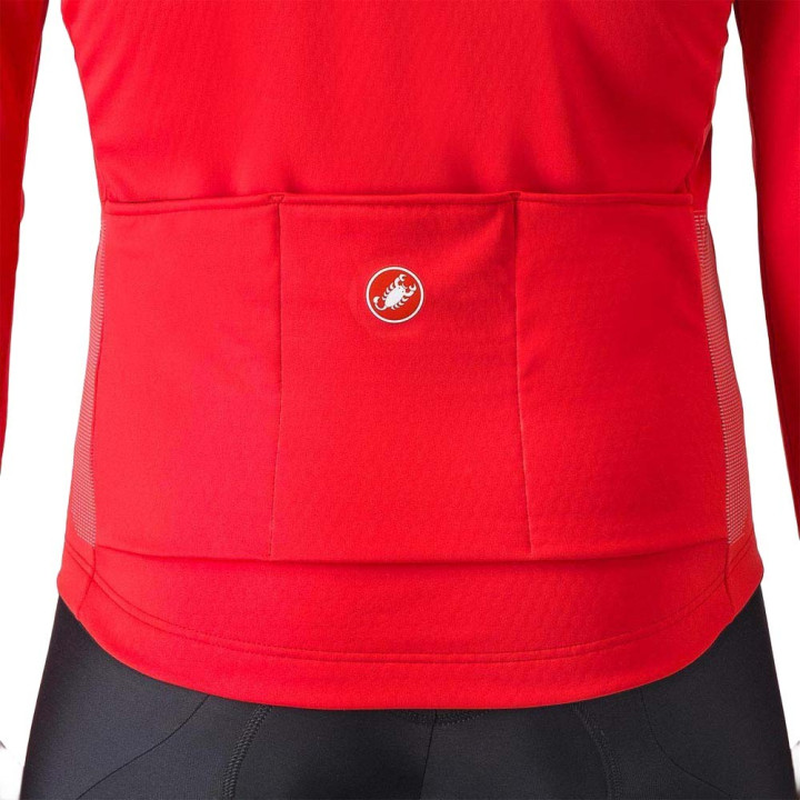 Castelli Giacca Ciclismo Competizione Red Uomo