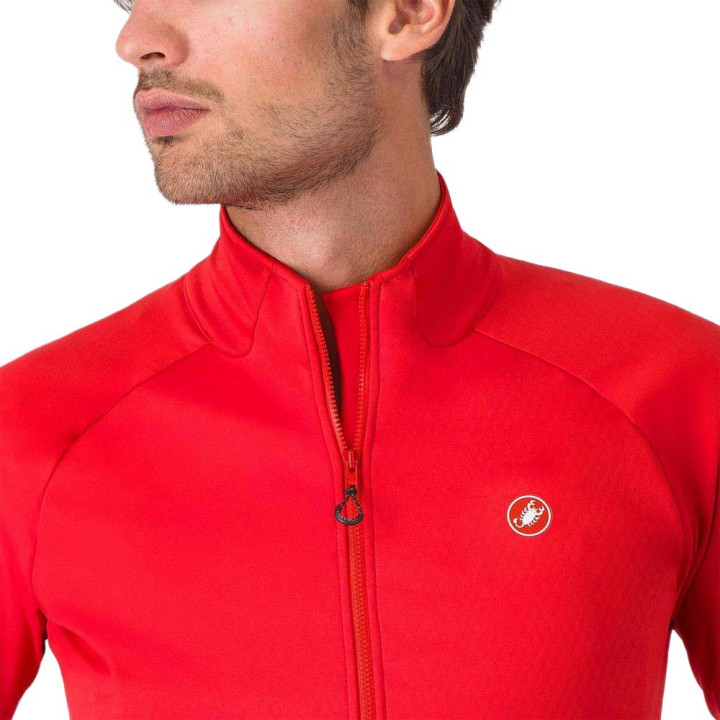 Castelli Giacca Ciclismo Competizione Red Uomo