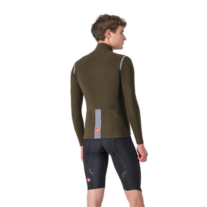 Castelli Salopette Ciclismo Pantaloncini Ciclismo Omloop Thermal Nero Uomo