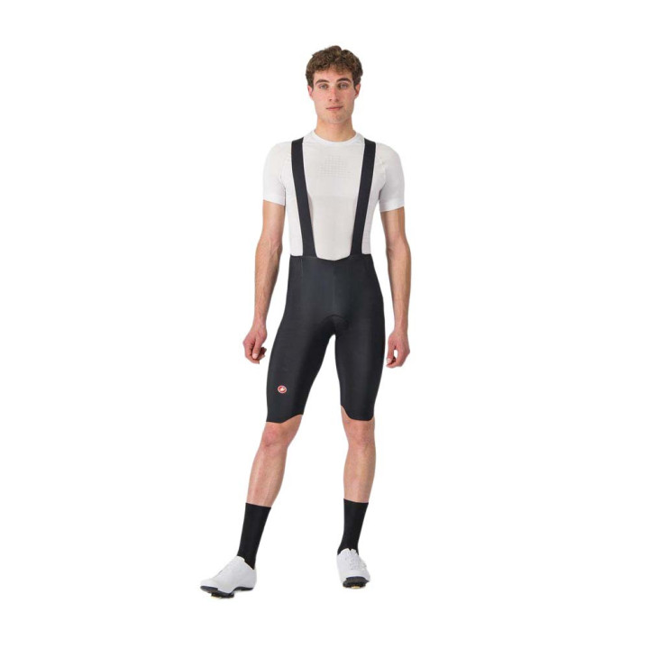 Castelli Salopette Ciclismo Pantaloncini Ciclismo Omloop Thermal Nero Uomo