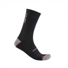 Castelli Calze Ciclismo Venti Soft Merino Nero Uomo