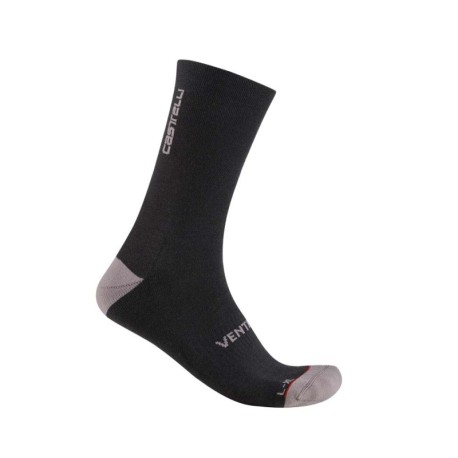 Castelli Calze Ciclismo Venti Soft Merino Nero Uomo