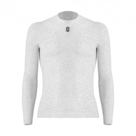 Silverskin Maglia Ciclismo Warm Pearl Grigio Uomo