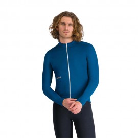 Sportful Maglia Ciclismo Thermal Teal Blu Uomo