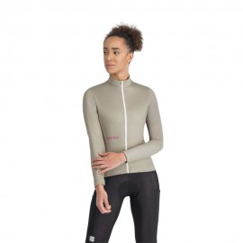 Sportful Maglia Ciclismo Thermal Classic Light Verde Donna