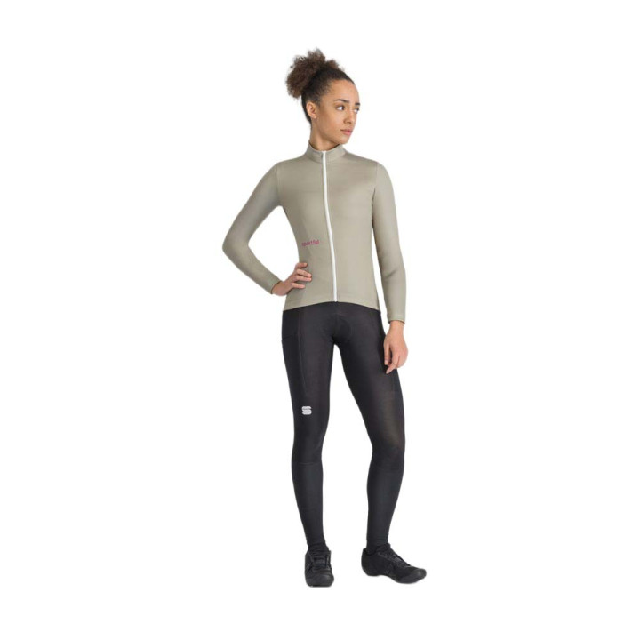 Sportful Maglia Ciclismo Thermal Classic Light Verde Donna