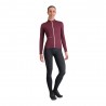 Sportful Maglia Ciclismo Thermal Classic Deep Bordeaux Donna