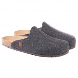 Bioline Sabot 48 Merinos Antracite - Ciabatte Uomo