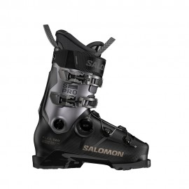 Salomon S Pro Supra Boa 120 Gw Nero Hematite Met - Scarponi Da Sci Uomo