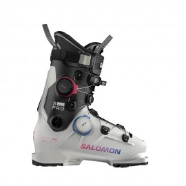 Salomon S Pro Supra Dual Boa 130 Gw Gray Aurora Nero  - Scarponi Da Sci Uomo