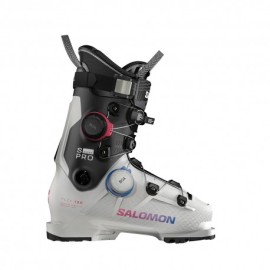 Salomon S Pro Supra Dual Boa 130 Gw Gray Aurora Nero  - Scarponi Da Sci Uomo
