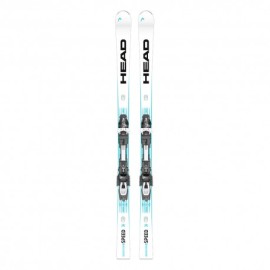 Head Rebels E-Speed+Ff Demo 14 Gw Bianco Nero Azzurro - Sci Uomo