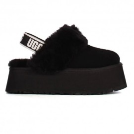 Ugg Funkette Nero - Ciabatta Donna